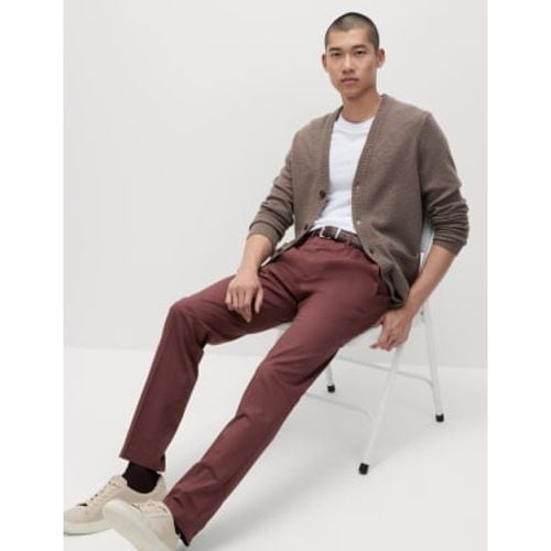 Mens Regular Fit Super Lightweight Chinos - - M&S Collection - Modalova