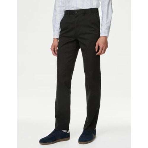 Mens Regular Fit Heritage Twill Chinos - - M&S Collection - Modalova