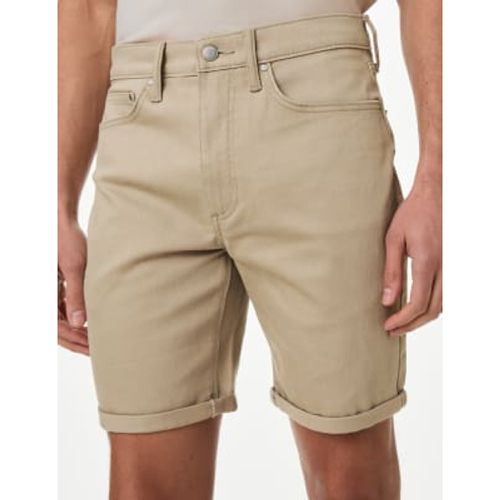 Mens Stretch Denim Shorts - - M&S Collection - Modalova