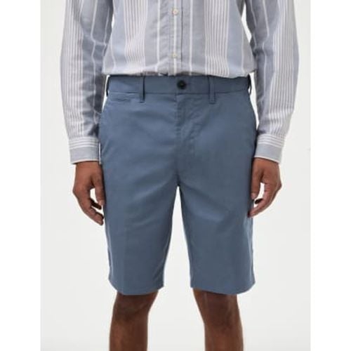 Mens Super Lightweight Stretch Chino Shorts - - M&S Collection - Modalova