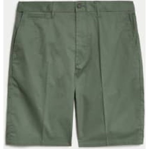 Mens Super Lightweight Stretch Chino Shorts - - M&S Collection - Modalova