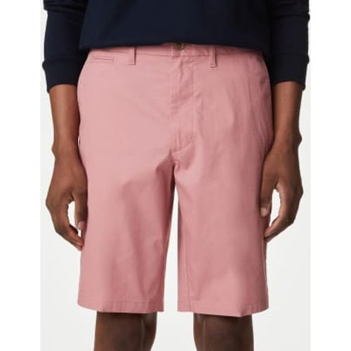 Mens Super Lightweight Stretch Chino Shorts - - M&S Collection - Modalova