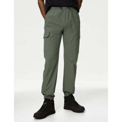 Mens Elasticated Waist Lightweight Trekking Cargo Trousers - - M&S Collection - Modalova