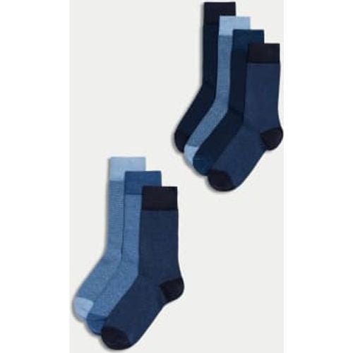 Mens 7pk Cool & Fresh™ Socks - - M&S Collection - Modalova