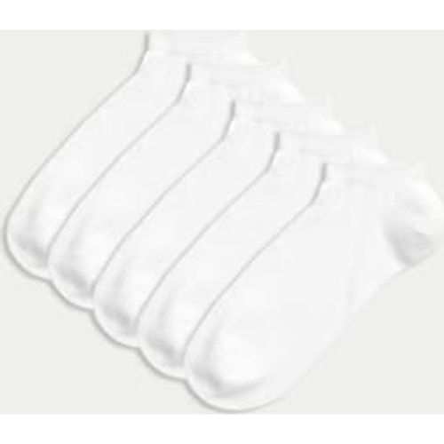 Mens 5pk Cool & Fresh™ Trainer Liners™ - - M&S Collection - Modalova