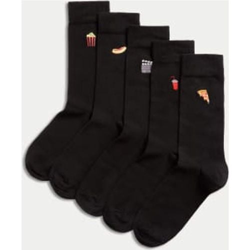 Mens 5pk Cool & Fresh™ Cotton Rich Socks - - M&S Collection - Modalova