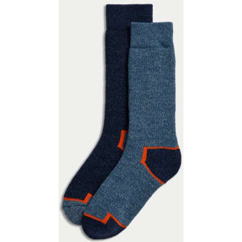 Mens 2pk Freshfeet™ Heavyweight Work Socks - /, / - M&S Collection - Modalova