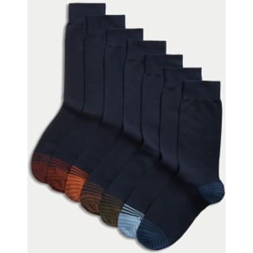 Mens 7pk Cool & Fresh™ Cotton Rich Socks - - M&S Collection - Modalova