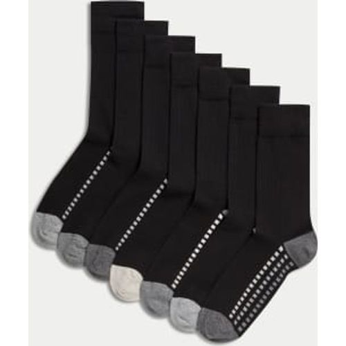 Mens 7pk Cool & Fresh™ Cotton Rich Socks - /, / - M&S Collection - Modalova