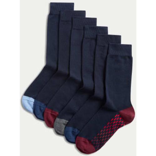 Mens 7pk Cool & Fresh™ Cotton Rich Socks - - M&S Collection - Modalova