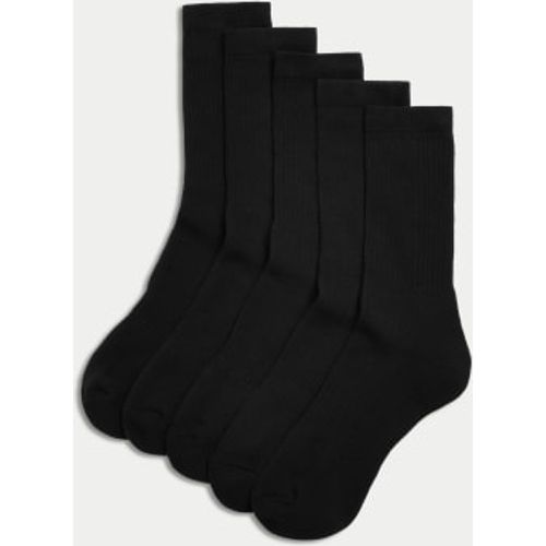 Mens 5pk Cool & Fresh™ Cushioned Sports Socks - - Goodmove - Modalova