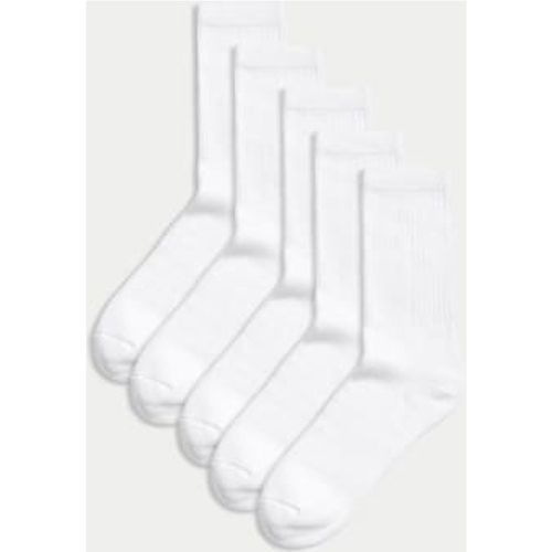 Mens 5pk Cool & Fresh™ Cushioned Sports Socks - - Goodmove - Modalova