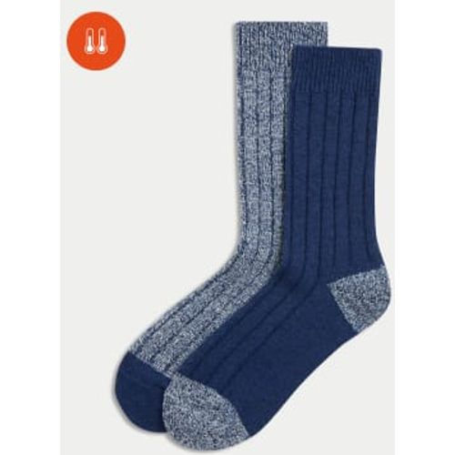 Mens 2pk Heatgen™ Medium Warmth Thermal Socks - - M&S Collection - Modalova