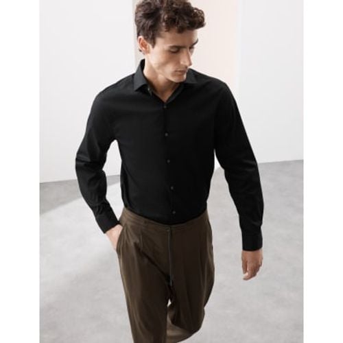 Mens Slim Fit Performance Shirt - - Autograph - Modalova