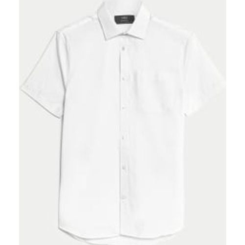 Mens Skinny Fit Easy Iron Cotton Blend Shirt - - M&S Collection - Modalova