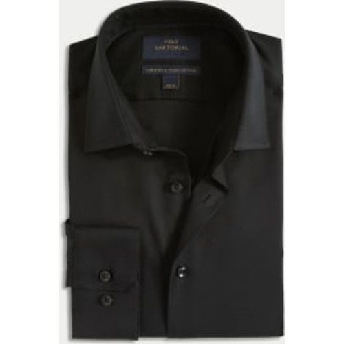 Mens Tailored Fit Luxury Cotton Twill Shirt - - M&S SARTORIAL - Modalova