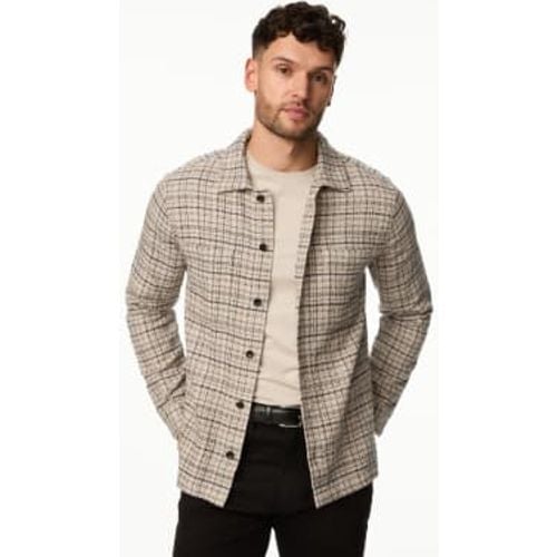 Mens Pure Cotton Textured Check Overshirt - - M&S Collection - Modalova