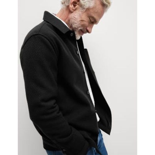 Mens Waffle Overshirt - - M&S Collection - Modalova