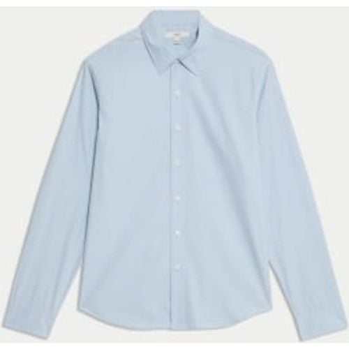 Mens Pure Cotton Striped Oxford Shirt - - M&S Collection - Modalova