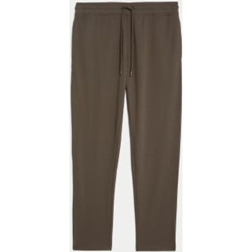 Mens Drawstring Cotton Rich Straight Leg Joggers - - M&S Collection - Modalova