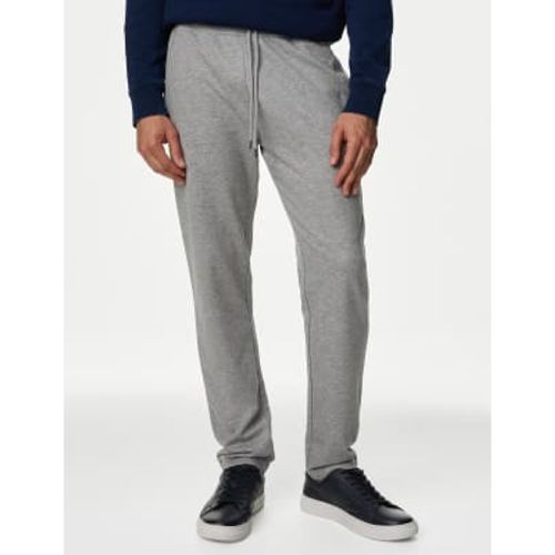 Mens Drawstring Cotton Rich Straight Leg Joggers - - M&S Collection - Modalova