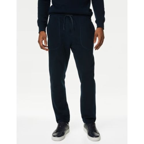 Mens Drawstring Pure Cotton Straight Leg Joggers - - M&S Collection - Modalova