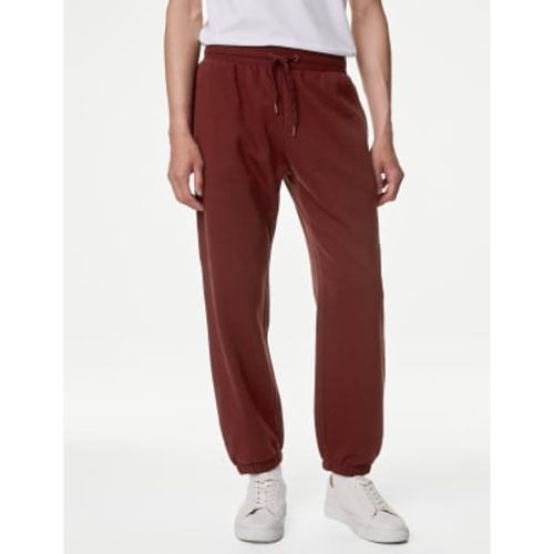 Mens Cotton Rich Oversized Joggers - - M&S Collection - Modalova