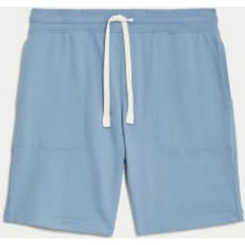 Mens Pure Cotton Drawstring Jersey Shorts - - M&S Collection - Modalova