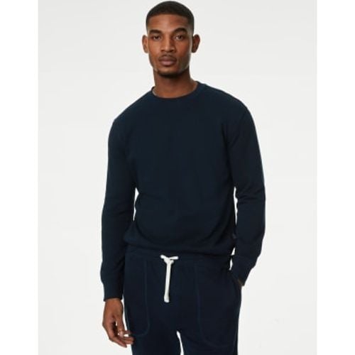 Mens Pure Cotton Crew Neck Sweatshirt - - M&S Collection - Modalova