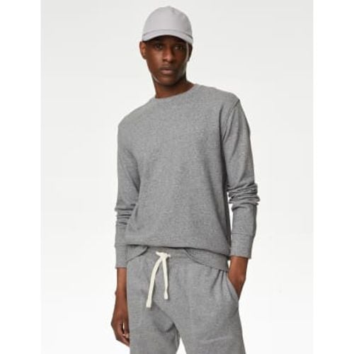 Mens Pure Cotton Crew Neck Sweatshirt - - M&S Collection - Modalova