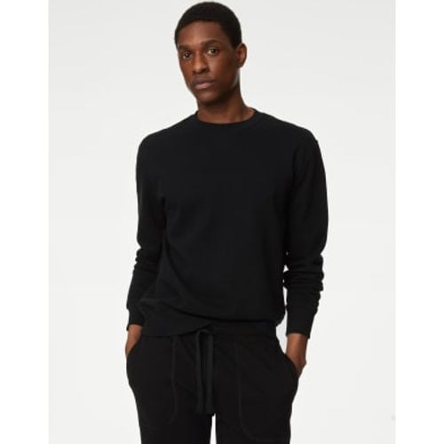 Mens Pure Cotton Crew Neck Sweatshirt - - M&S Collection - Modalova