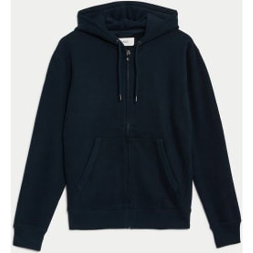 Mens Pure Cotton Zip Through Hoodie - - M&S Collection - Modalova