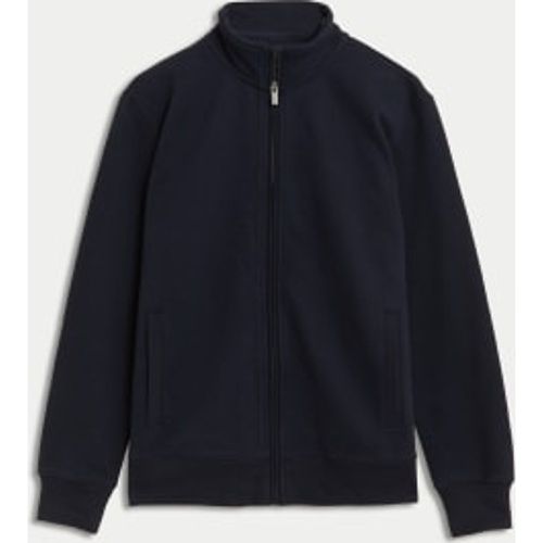 Mens Pure Cotton Zip Up Sweatshirt - - M&S Collection - Modalova