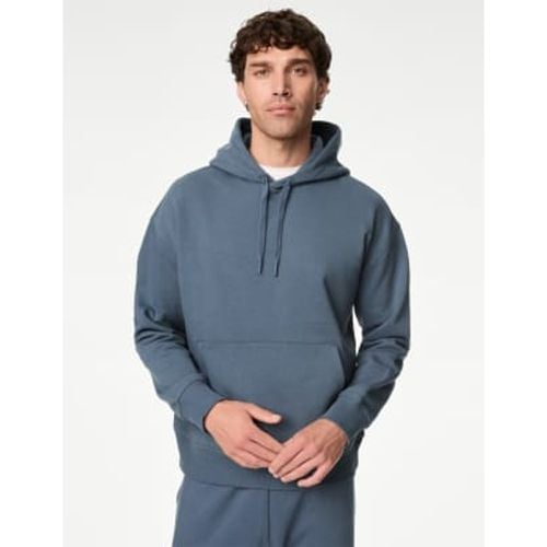 Mens Oversized Cotton Rich Hoodie - - M&S Collection - Modalova