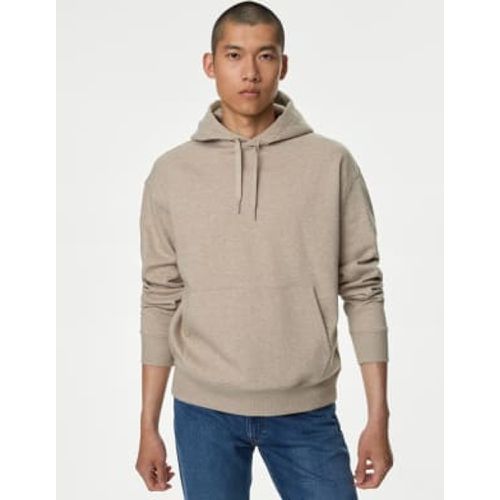 Mens Oversized Cotton Rich Hoodie - - M&S Collection - Modalova