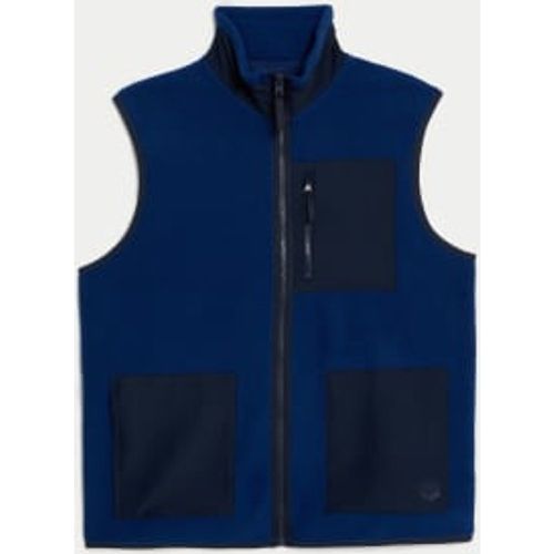 Mens Polar Fleece Zip Up Gilet - - M&S Collection - Modalova