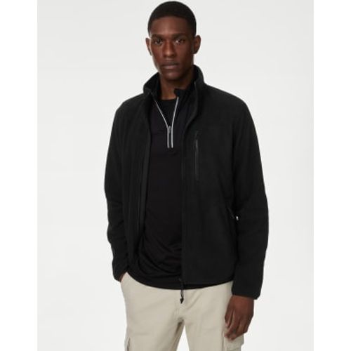 Mens Zip Up Funnel Neck Micro Fleece - - Goodmove - Modalova