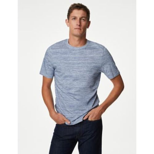 Mens Pure Cotton Crew Neck T-Shirt - - M&S Collection - Modalova