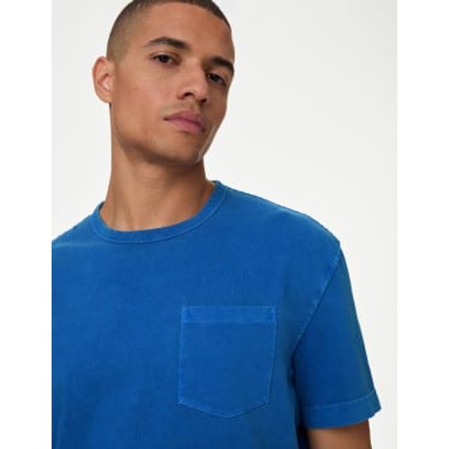 Mens Pure Cotton Crew Neck T-Shirt - - M&S Collection - Modalova