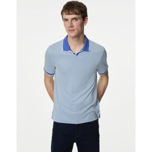 Mens Modal Rich Revere Polo Shirt - - M&S Collection - Modalova