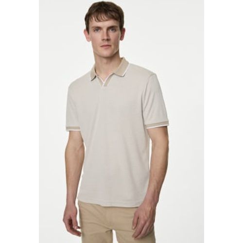 Mens Modal Rich Revere Polo Shirt - - M&S Collection - Modalova