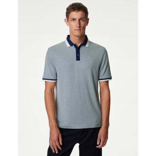 Mens Tipped Polo Shirt - - M&S Collection - Modalova