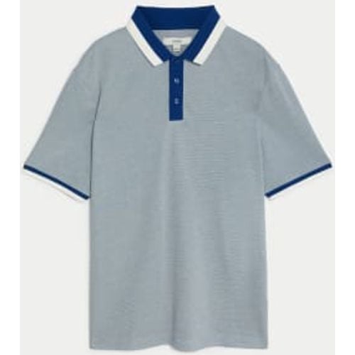 Mens Tipped Polo Shirt - - M&S Collection - Modalova