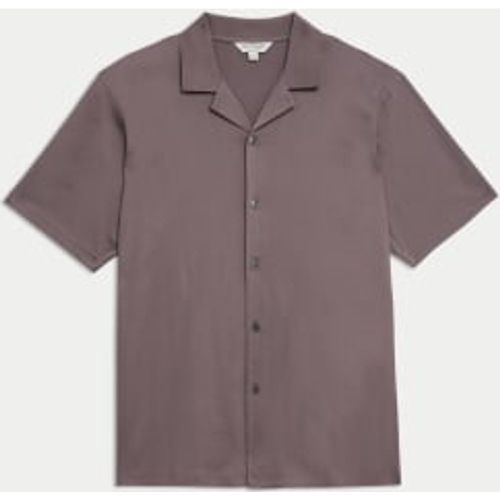 Mens Pure Cotton Revere Polo Shirt - - Autograph - Modalova