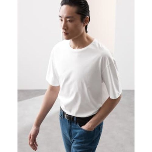 Mens Pure Supima® Cotton Oversized T-Shirt - Autograph - Modalova