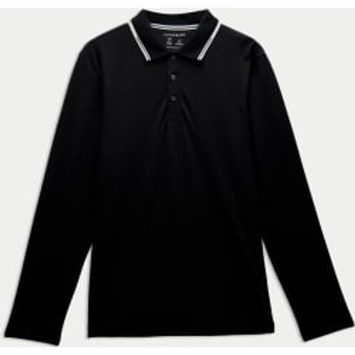 Mens Cotton Rich Tipped Polo Shirt - - Autograph - Modalova