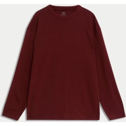 Mens Pure Cotton Long Sleeve T-Shirt - - M&S Collection - Modalova