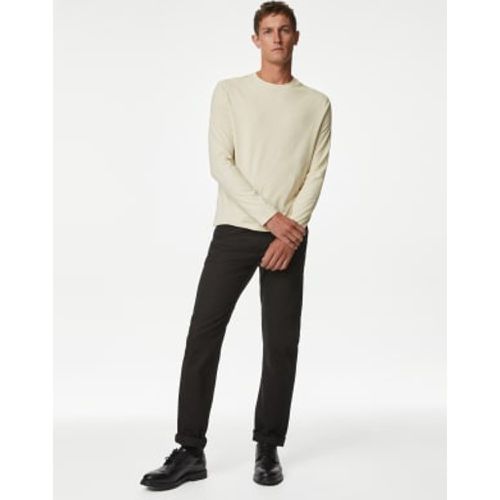 Mens Pure Cotton Long Sleeve T-Shirt - - M&S Collection - Modalova