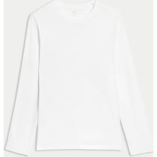 Mens Pure Cotton Long Sleeve T-Shirt - - M&S Collection - Modalova