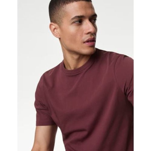 Mens Regular Fit Pure Cotton Crew Neck T-Shirt - - M&S Collection - Modalova